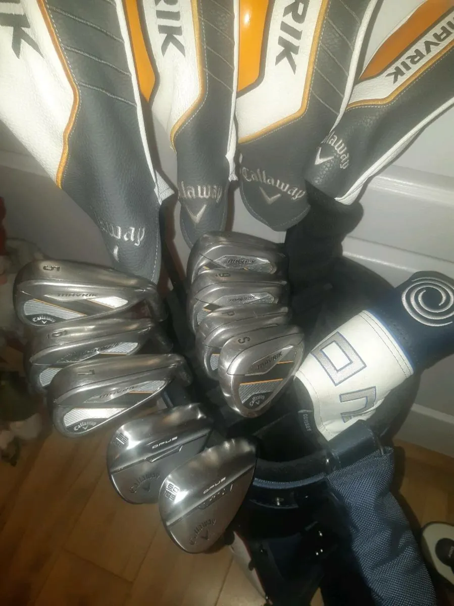 Complete Callaway Mavrik Golf Set Tour Bag - Image 3