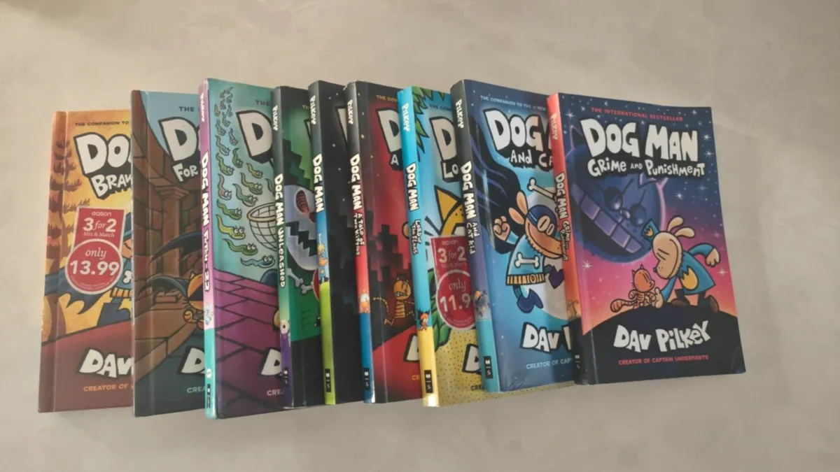 Dog Man 9 Book Set - Image 1