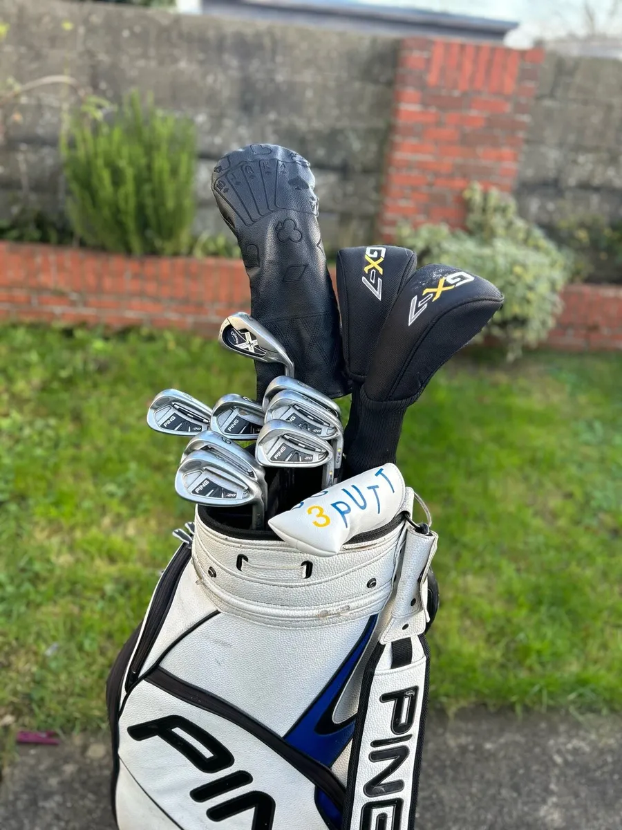 Full set of Ping golf clubs - Image 2