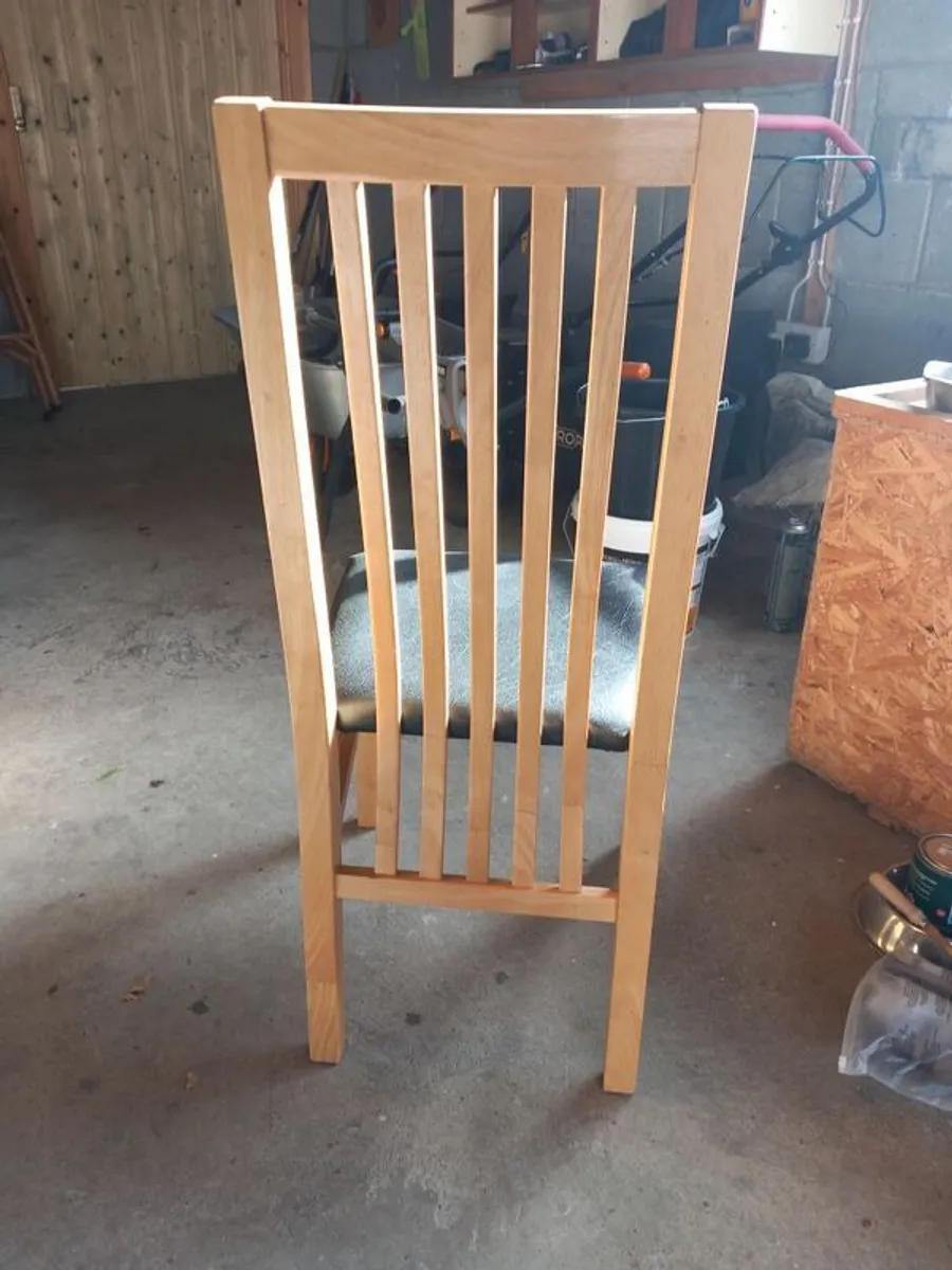 table and chairs.Solid wood - Image 4