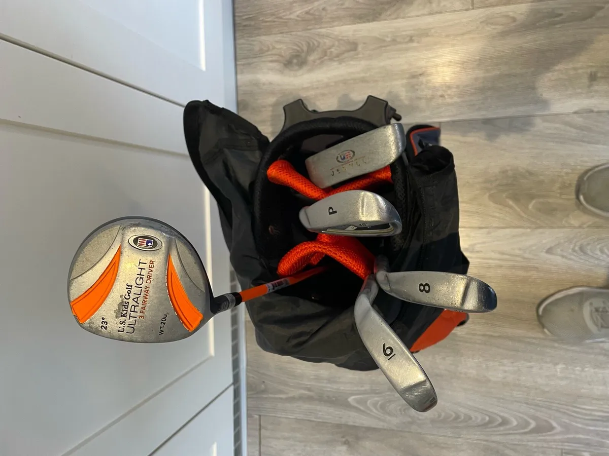 US Kids Golf 51 - left handed golf set - Image 4
