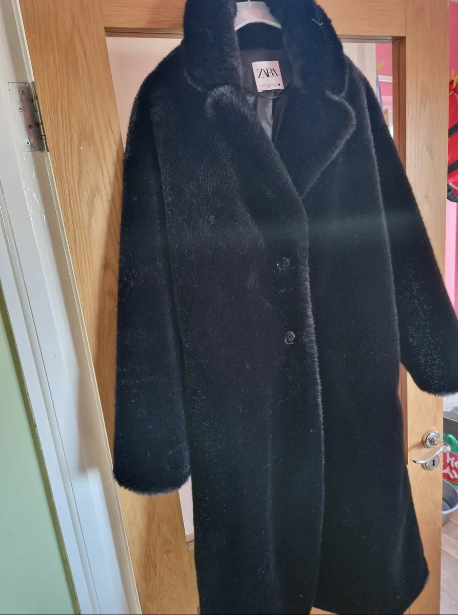 Faux Fur Coat - Image 1