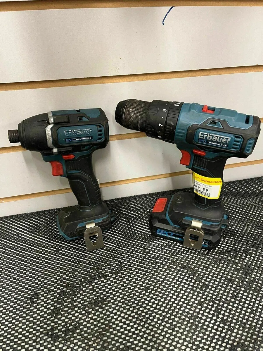 Erbauer Cordless Drill + Impact Drive - Image 2