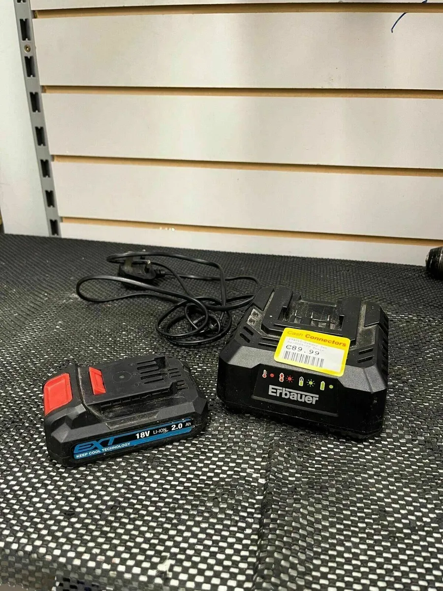 Erbauer Cordless Drill + Impact Drive - Image 3