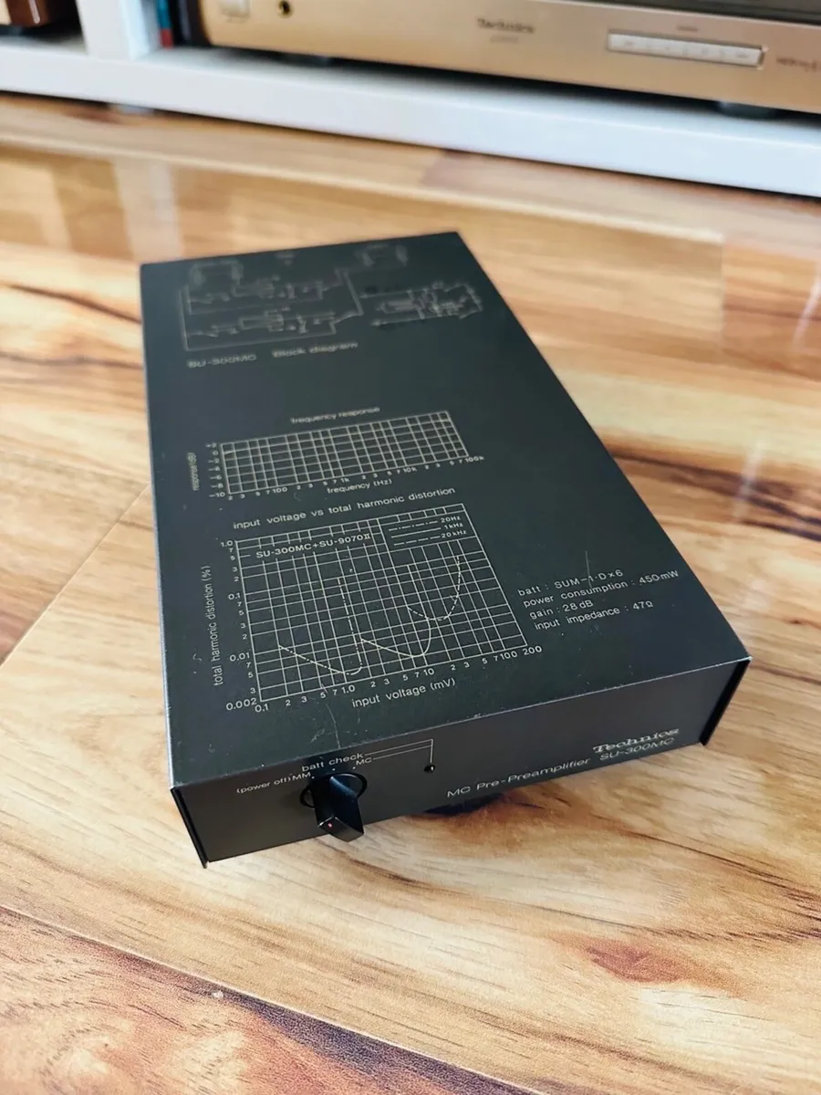 Technics SU-300MC MC Cartridge Head Amplifier phon - Image 4