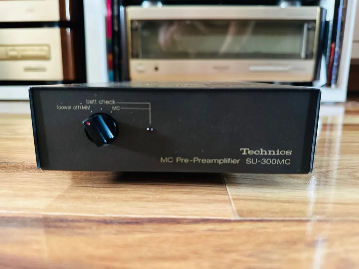 Technics SU-300MC MC Cartridge Head Amplifier phon - Image 1