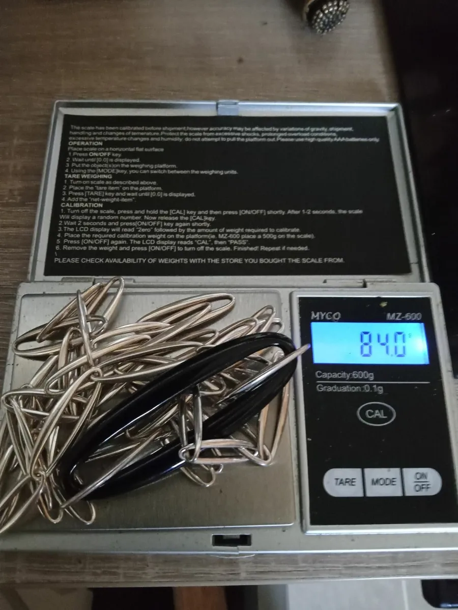 Georg Jensen "Zephyr "silver+ agate neck chain - Image 2