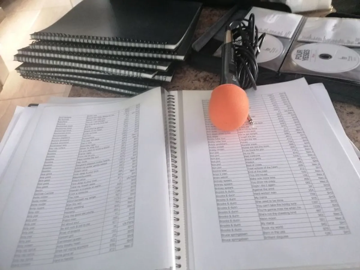 Karaoke Machine With Discs And Microphone Last Price Drop - Image 3