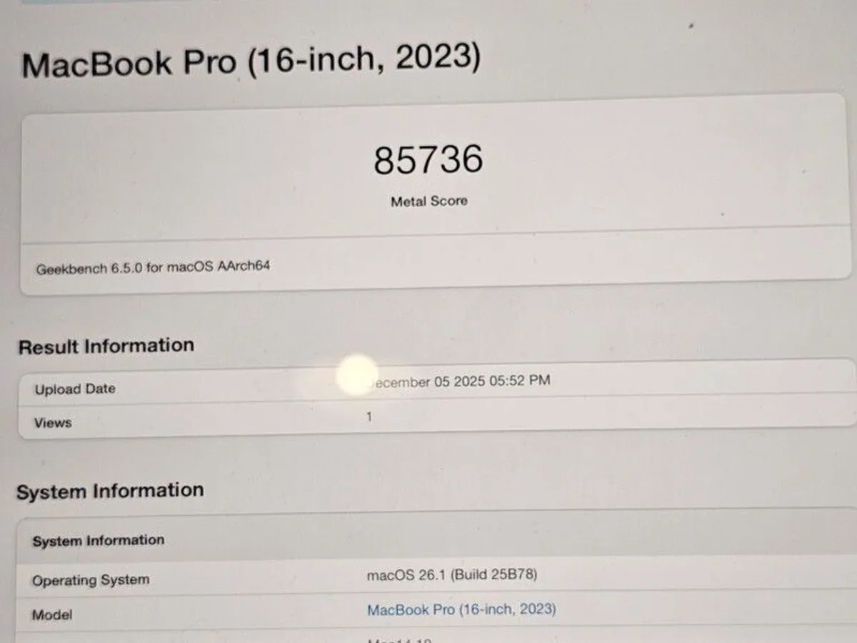 MacBook Pro 16" 2023 M2 Pro 12c/19cgpu 1Tb - Image 3