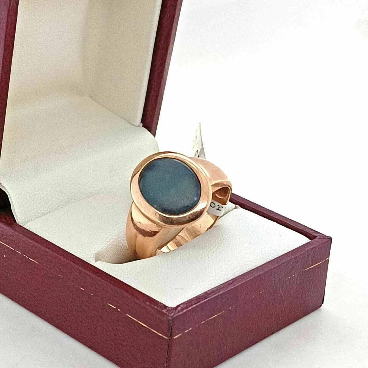 Vintage 14k Rose Gold Opal Ring - Image 3