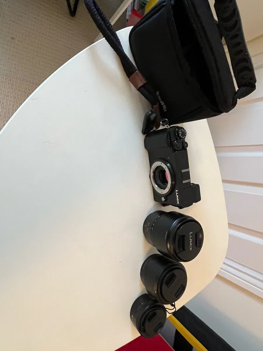 Panasonic Lumix DC-GX9 and 3 lenses - Image 2