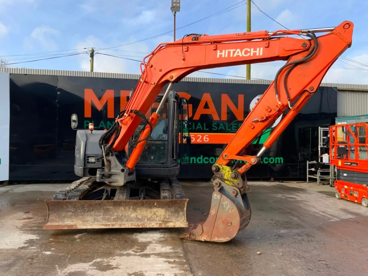 2009 HITACHI Zx85USB-3 ZERO TAIL.........1063 hrs. - Image 4