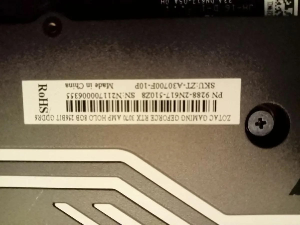 NVidia GeForce RTX 3070 - 8Gb - Image 2