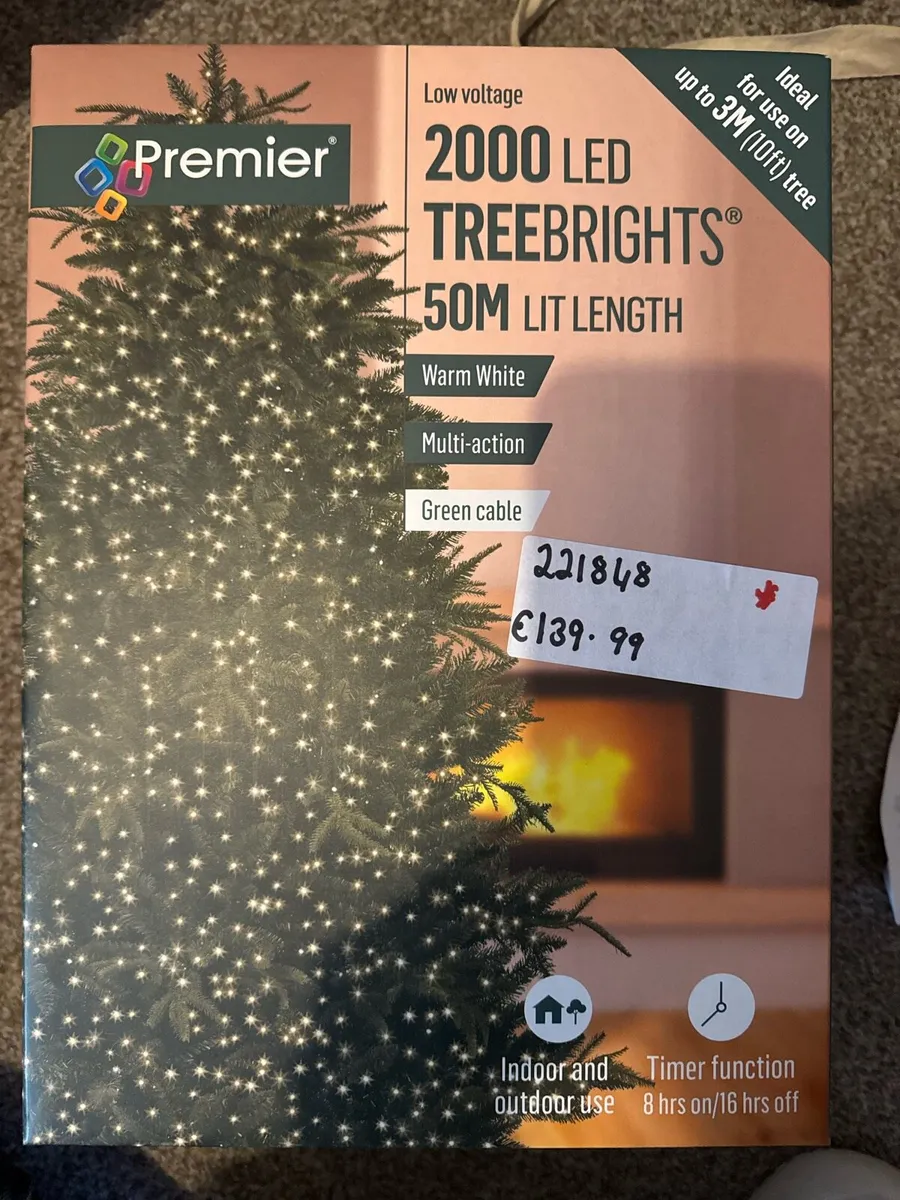 Christmas tree lights Premier 2000led