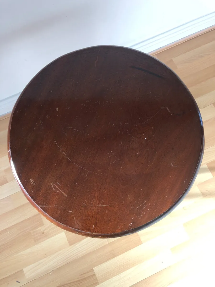 Coffee Table Solid Mahogany mid century - Image 1
