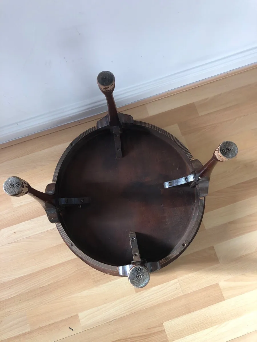 Coffee Table Solid Mahogany mid century - Image 3