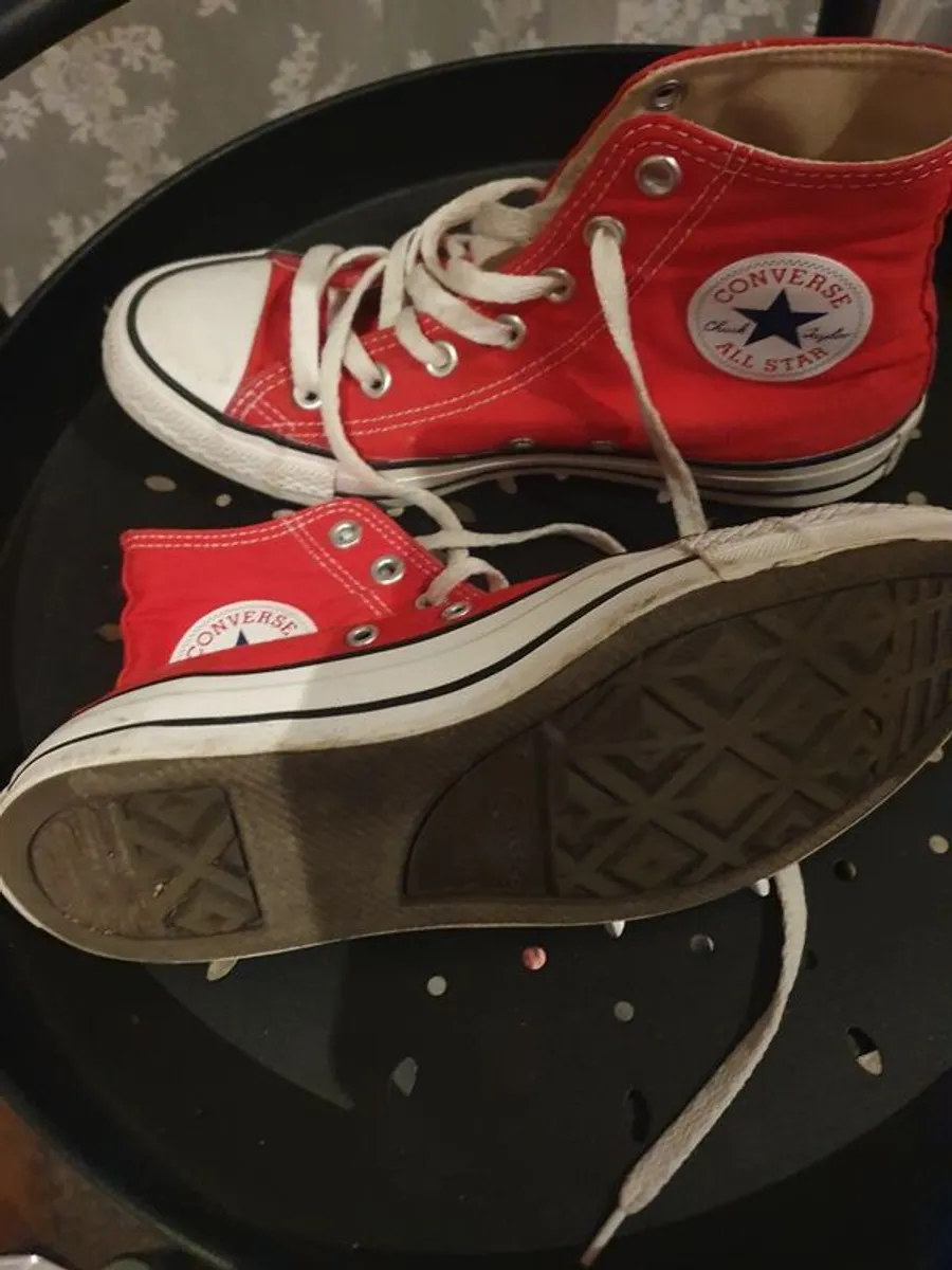 Converse  Red Chuck Taylor size 39 - Image 3
