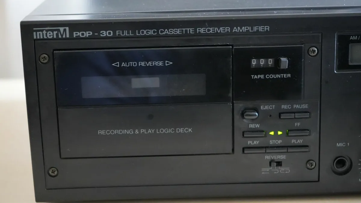 Inter-M POP-30 cassette amplifier {vintage} - Image 3