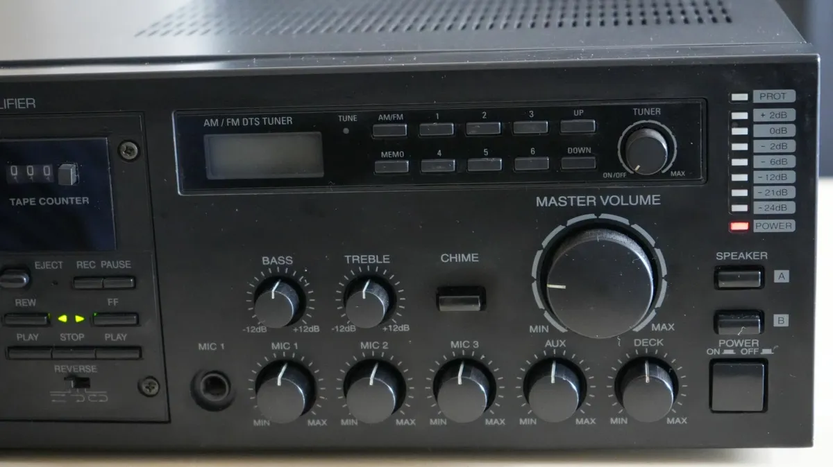 Inter-M POP-30 cassette amplifier {vintage} - Image 4
