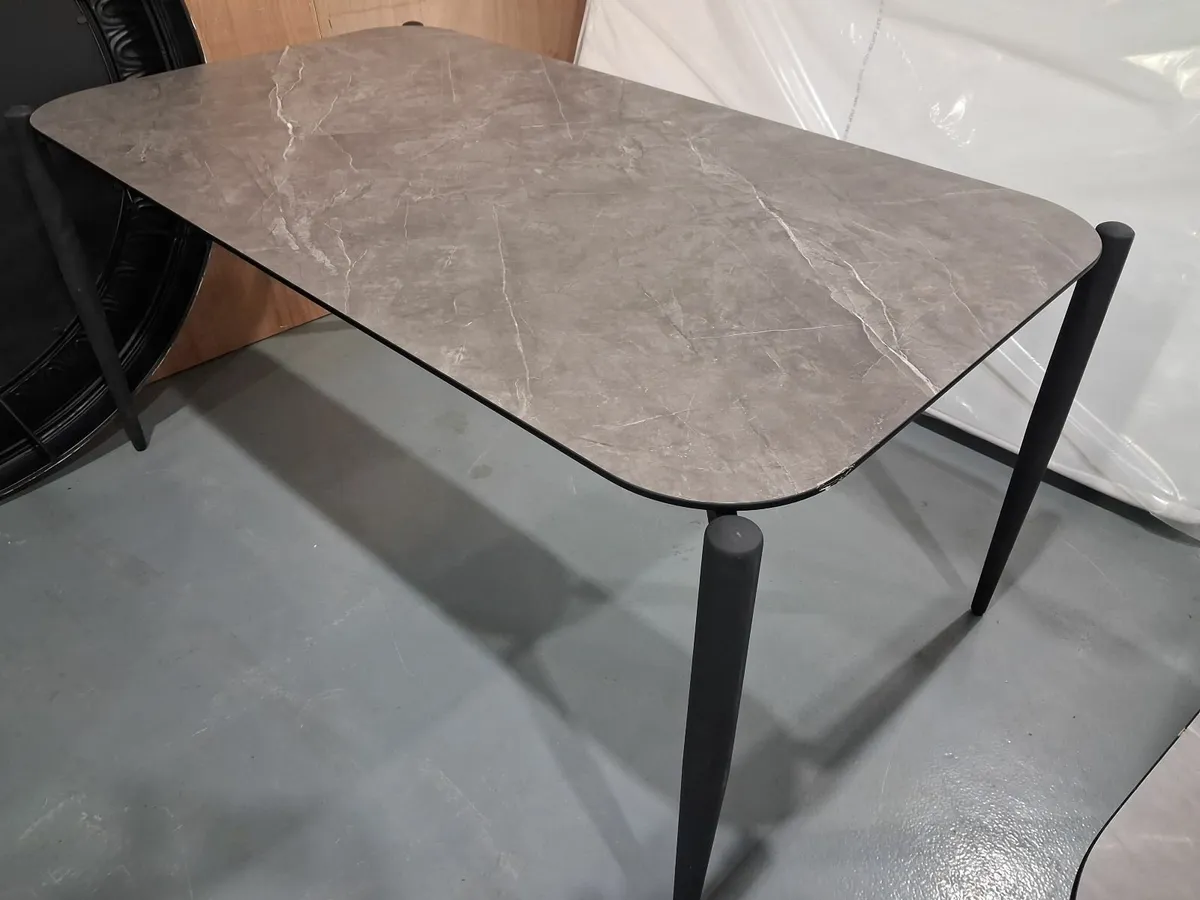 Online Auction Of A Grey Dining Table & More! - Image 2