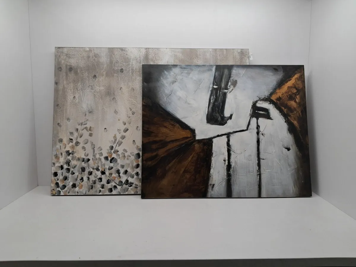 Online Auction Of A Large Canvas' & More! - Image 1