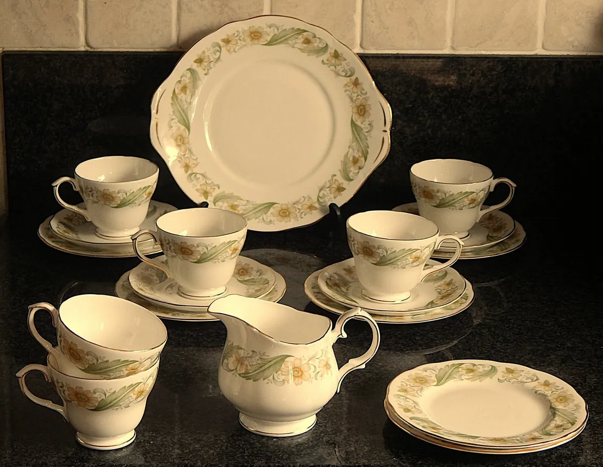 Selection of Duchess Greensleeves Tea Set Pieces - Image 1
