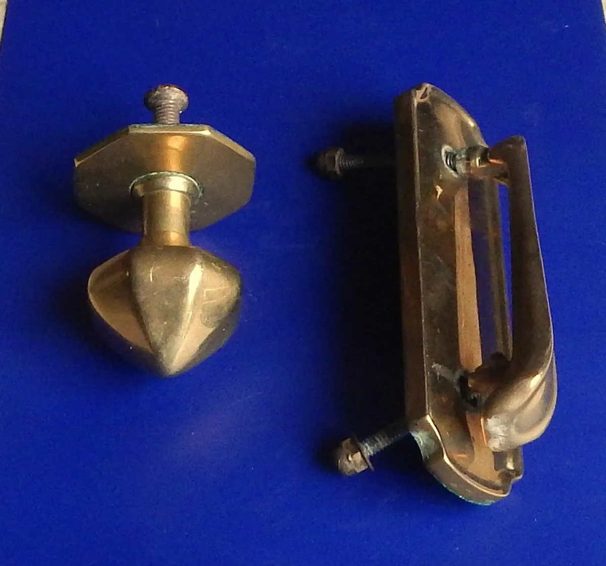 Solid Brass Door Knocker & Handle - Image 3