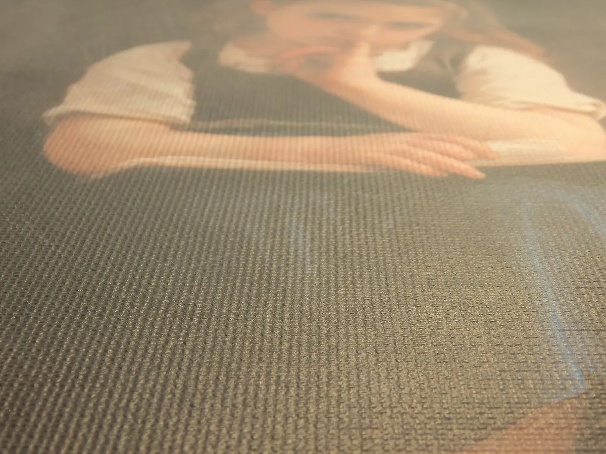 Framed Print on Board of Young Girl - Image 2