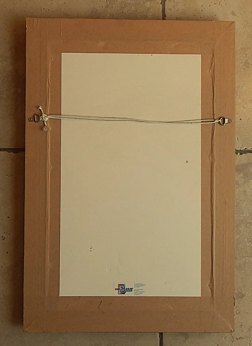 Framed Print on Board of Young Girl - Image 3