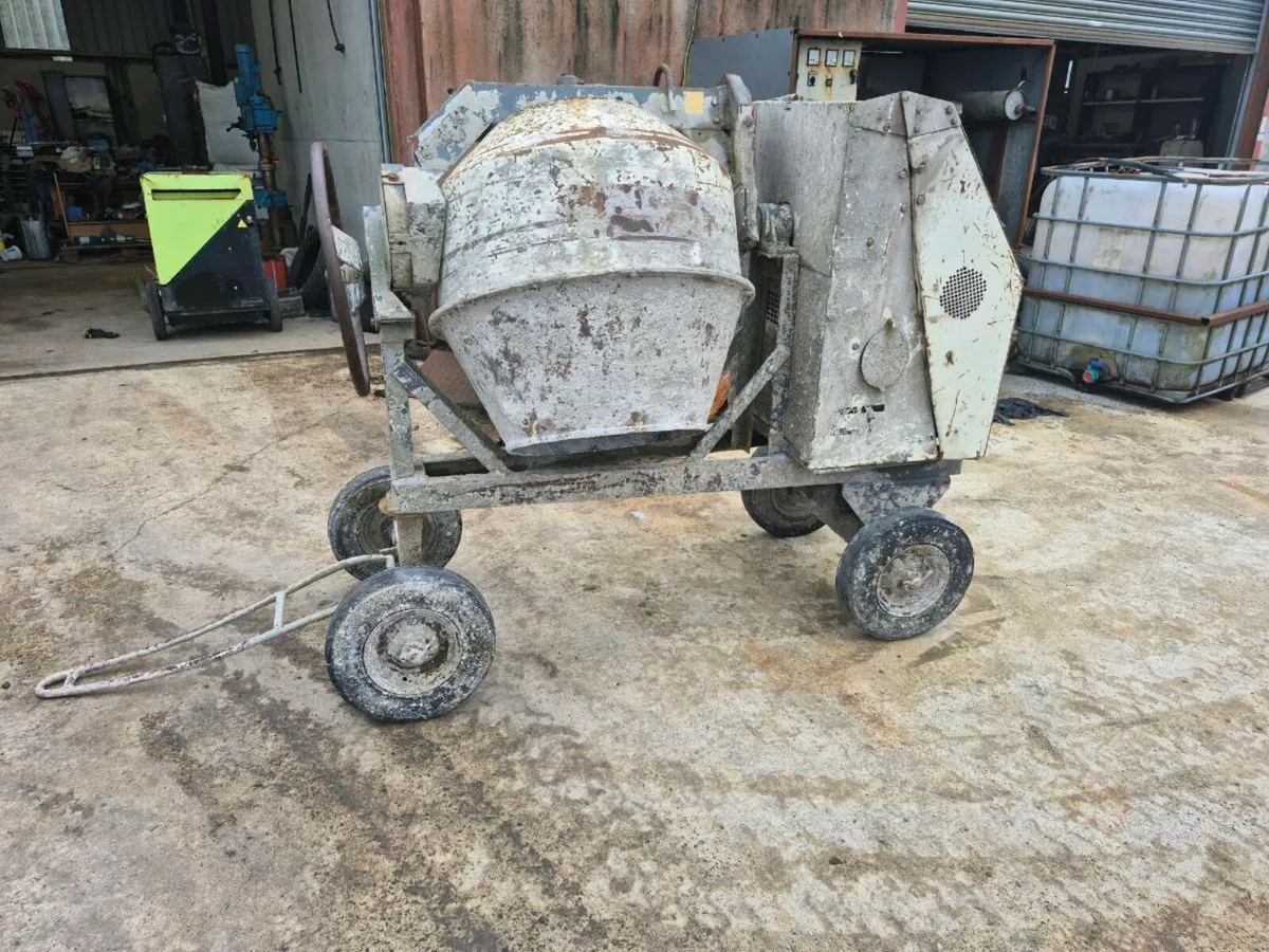Terex keystart cement mixer - Image 2