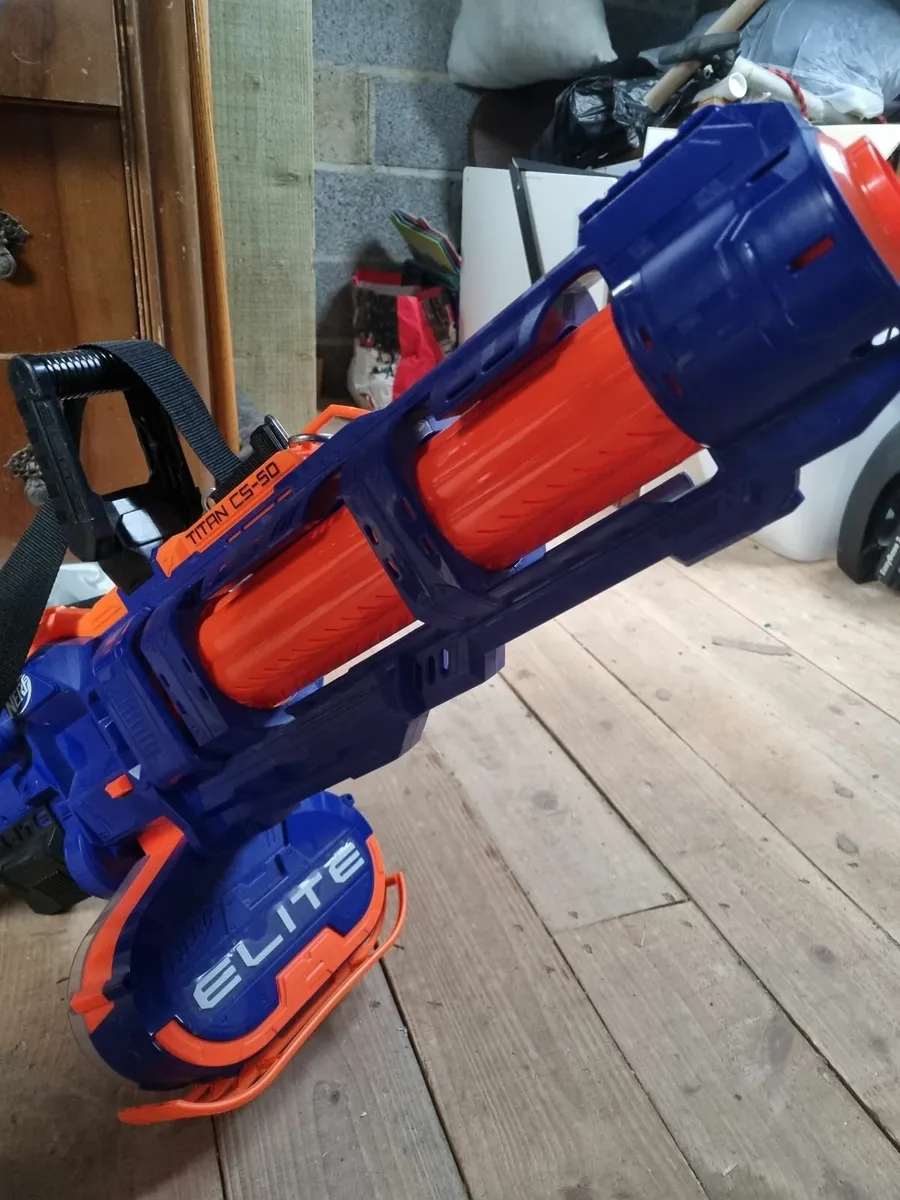 XXL NERF Elite Titan CS 50 toy gun blaster - Image 1