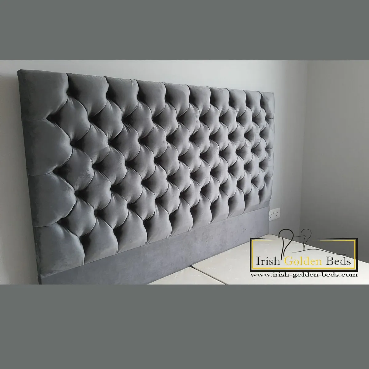 bed frame and headboard, free delivery - Image 1