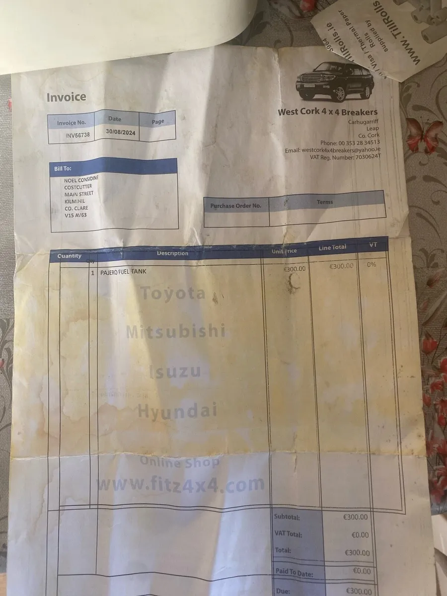 Pareto SWB Diesel Tank - Image 2