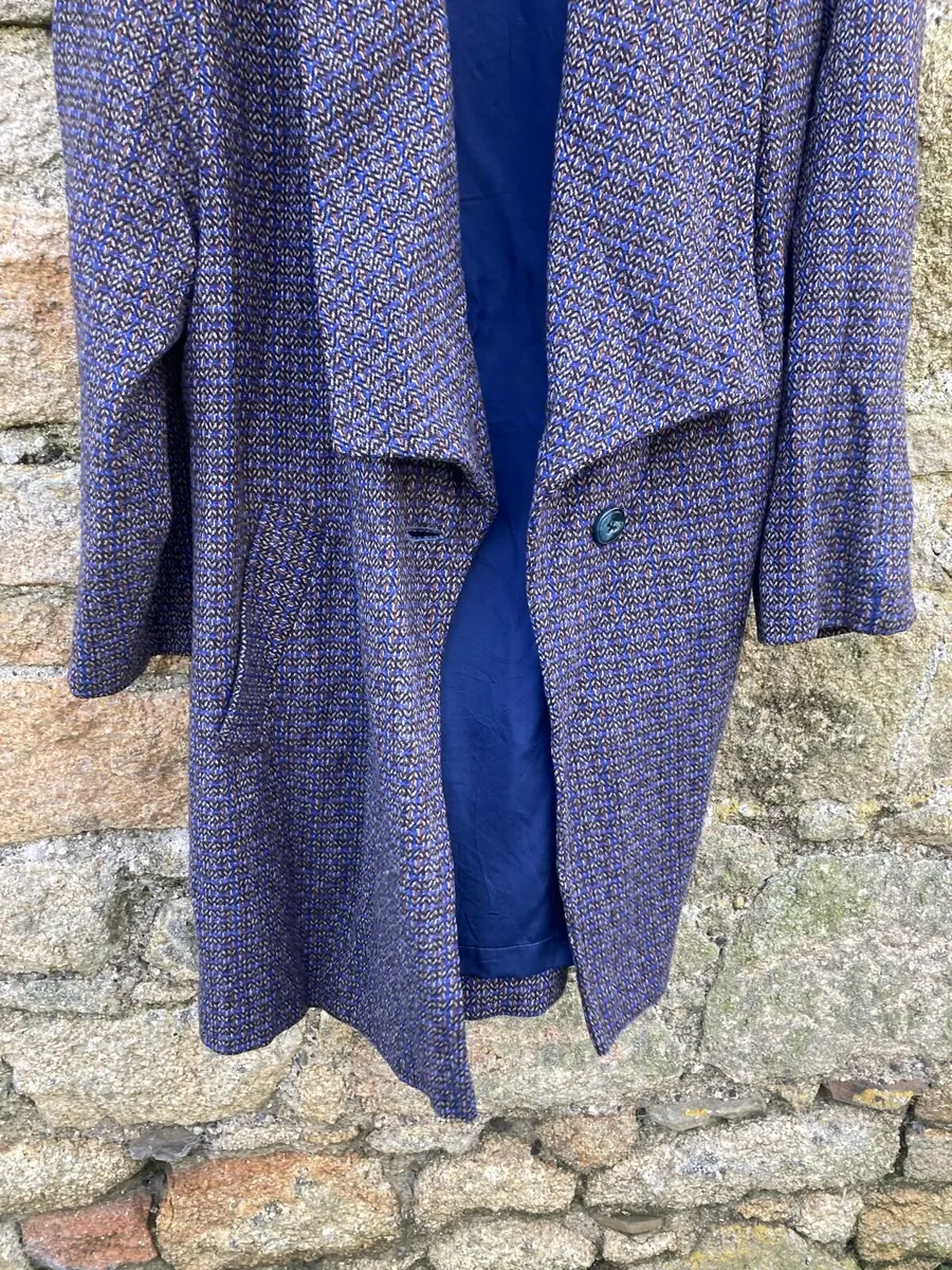Vintage Tweed Coat - Image 2