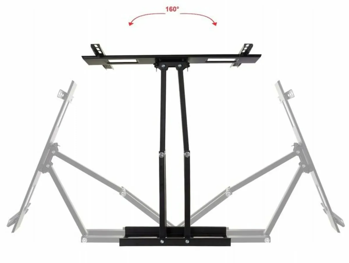 Tv Wall Bracket Tilt Swivel Long Arm 32"- 80" - Image 4