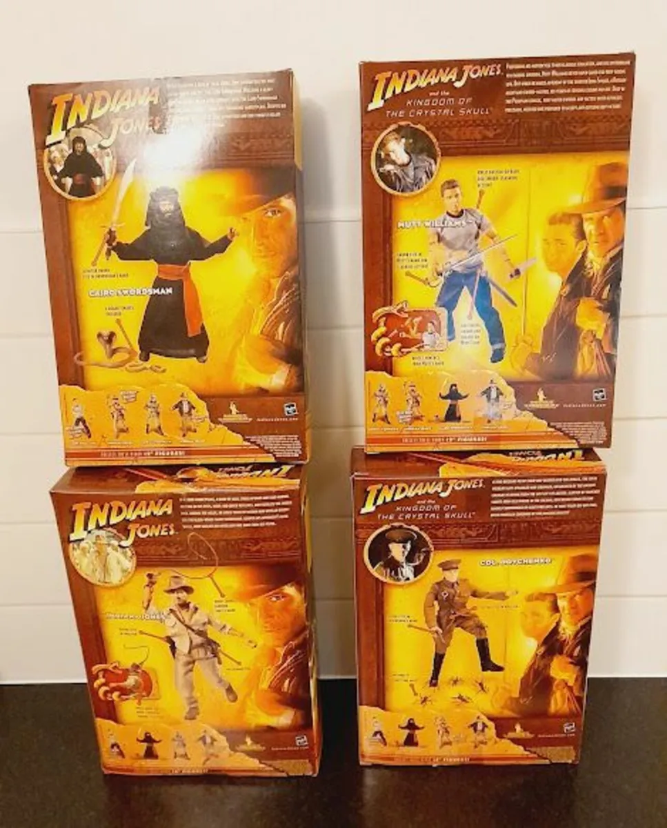 12" Indiana Jones action figures - Image 2