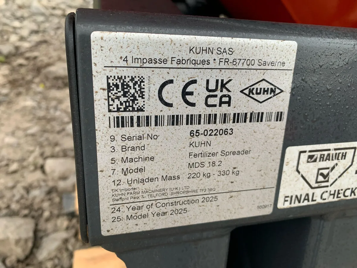 KUHN 18.2 SOWER, new @ 0% - Image 2