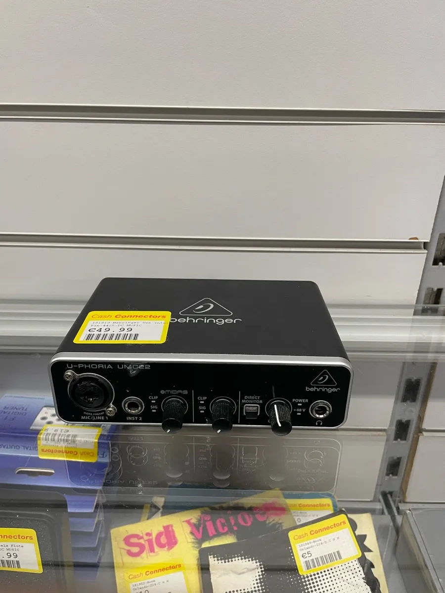 Behinger U-Phoria UMC22 Audio interface - Image 1