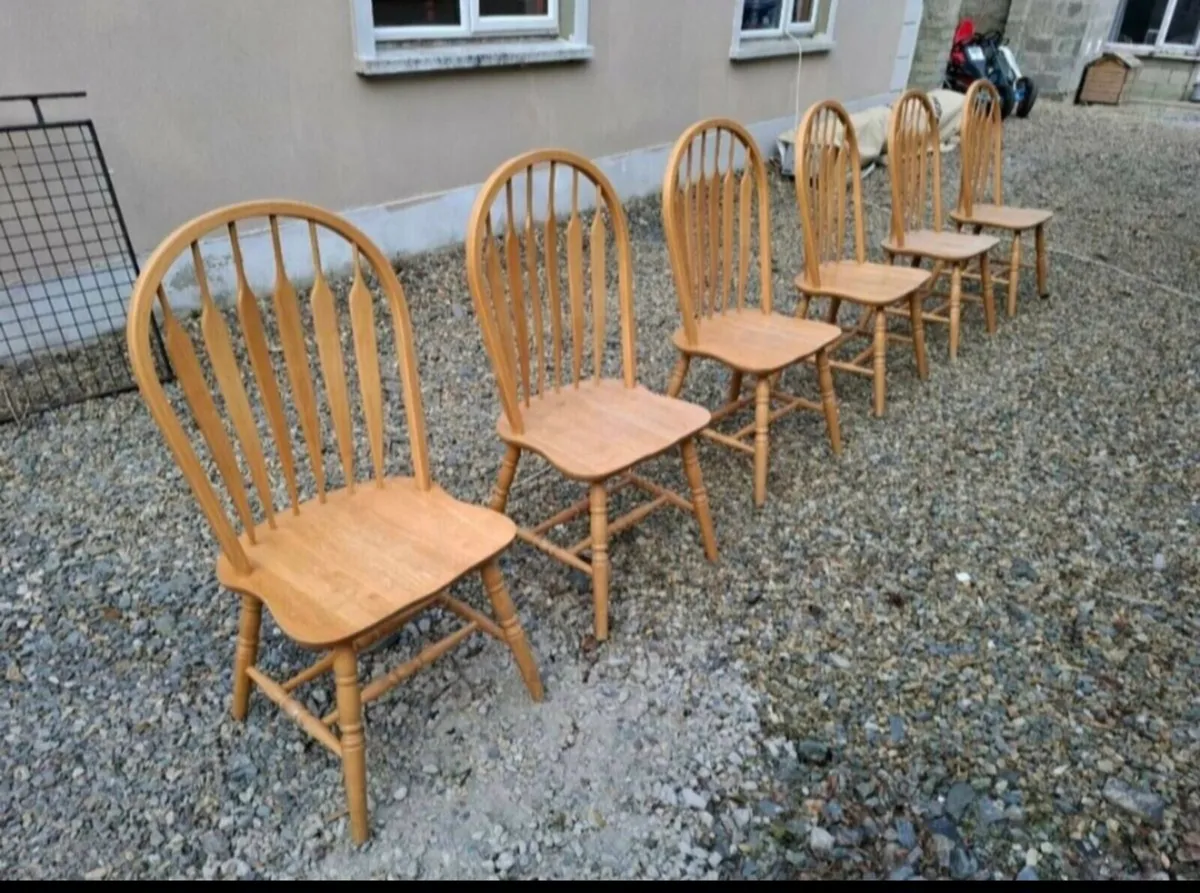 6 x Dining Chairs - Image 1