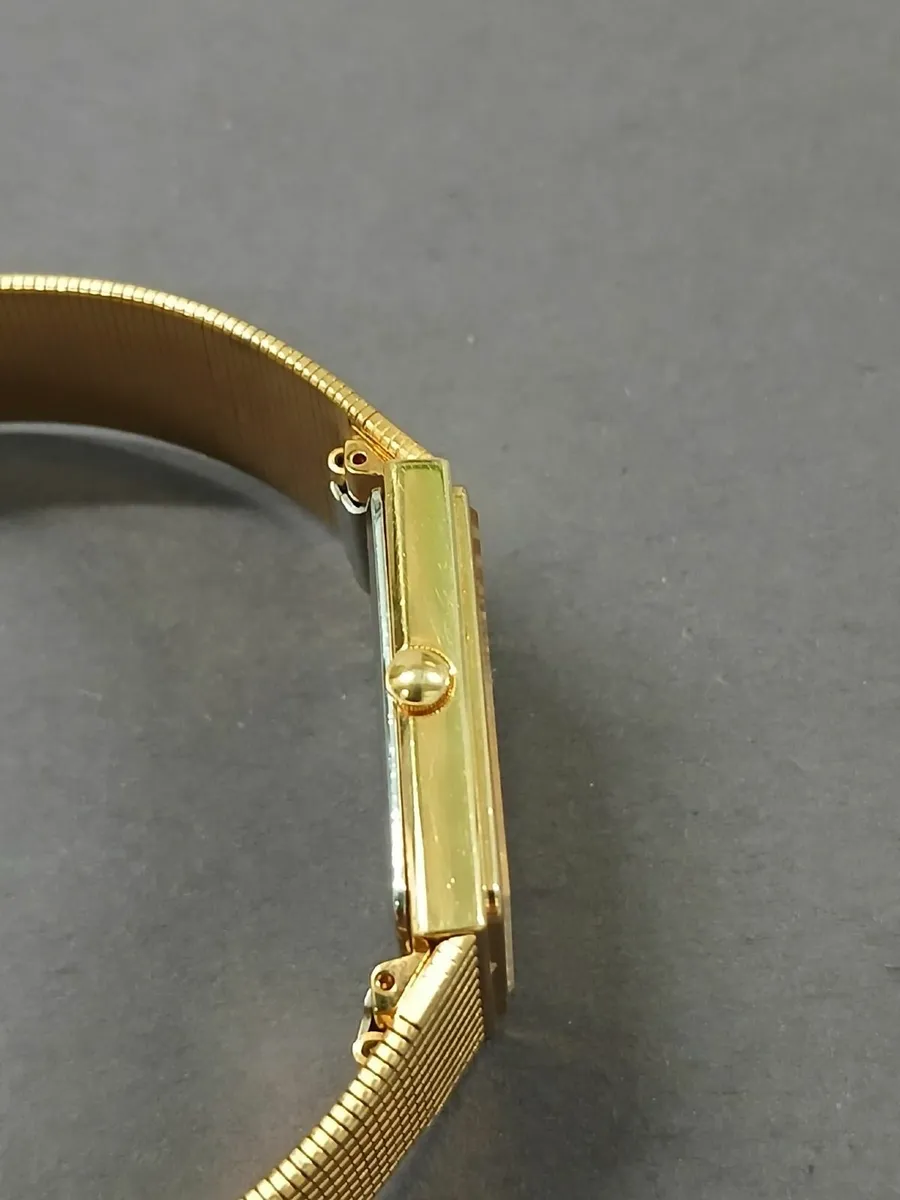 SEIKO JAPAN 1980s MEN'S GOLD WATCH - Image 2