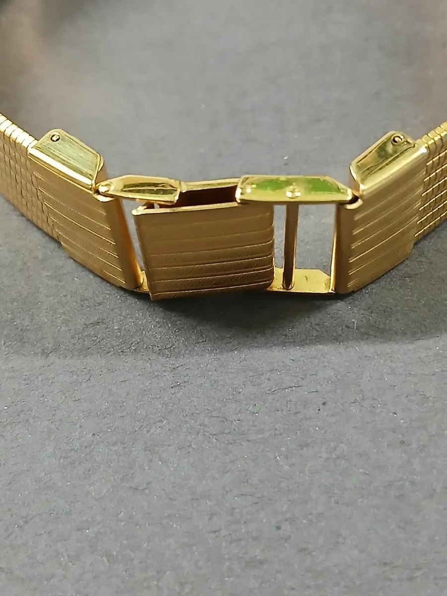 SEIKO JAPAN 1980s MEN'S GOLD WATCH - Image 4