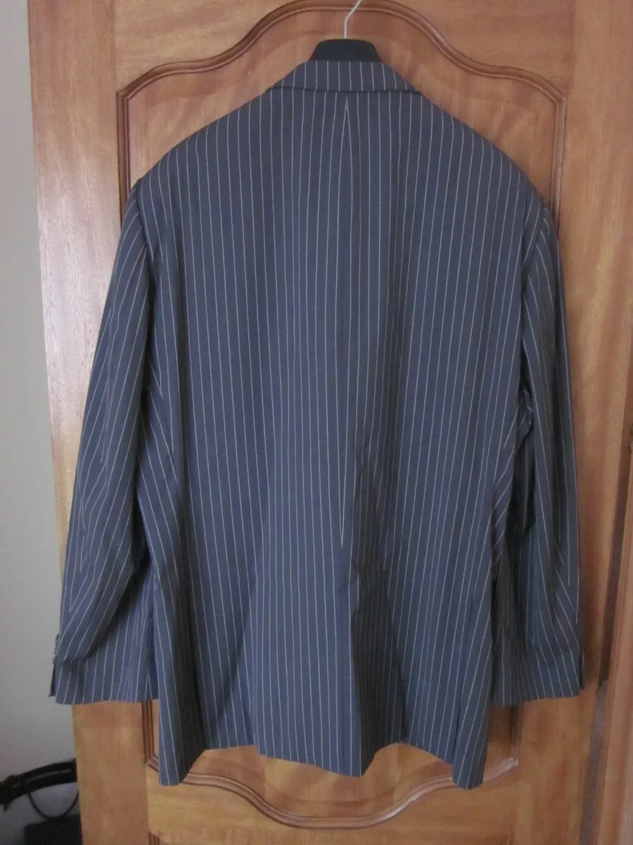 Eden Park Town Jacket/Blazer Grey Pinstripe S46 - Image 3