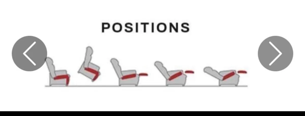 Electric Riser Recliner Mobility Chair Heat Massag - Image 3