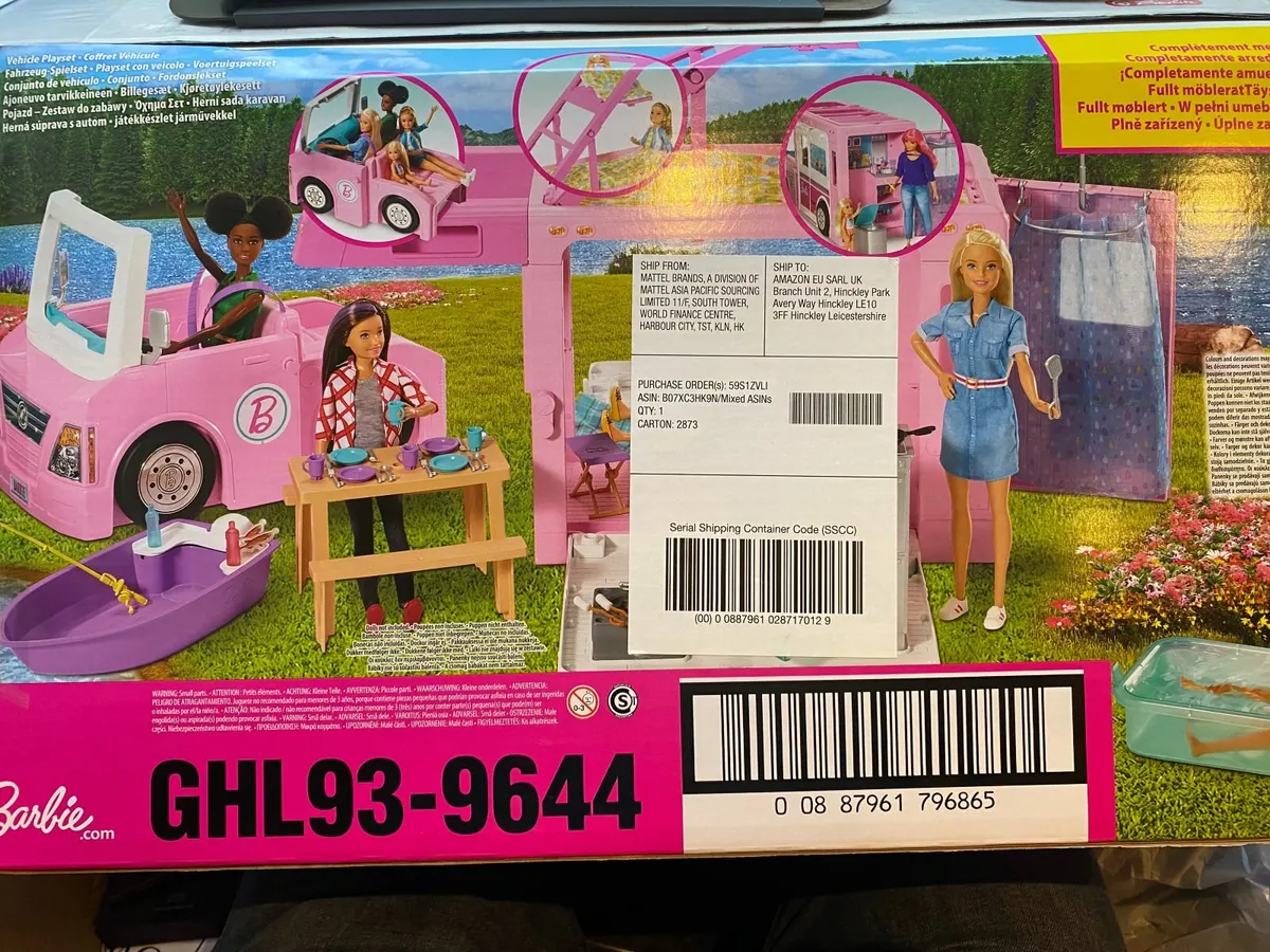 Barbie 3 in 1 Camper - NEW - Image 3