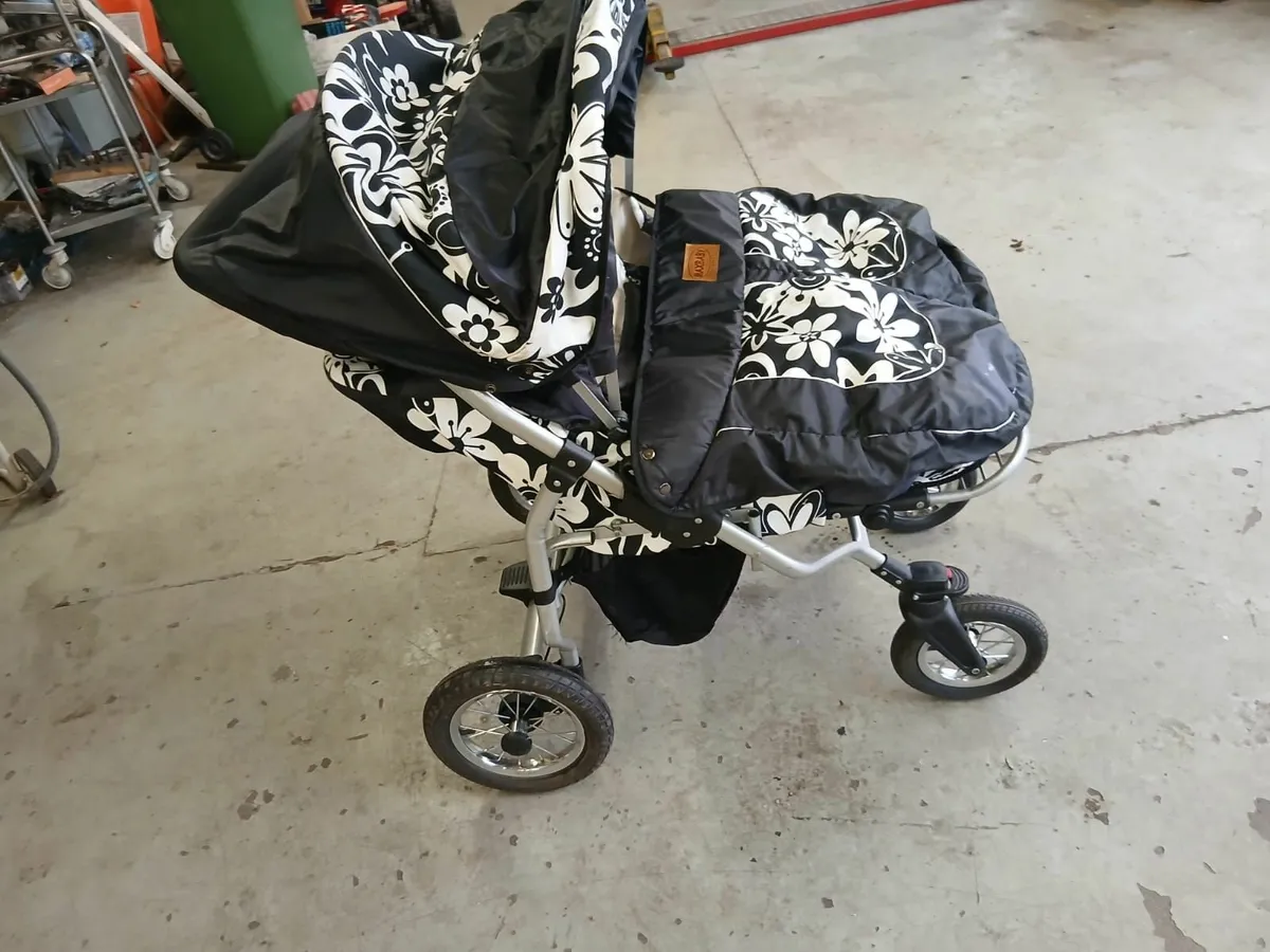 twin pram buggy - Image 4