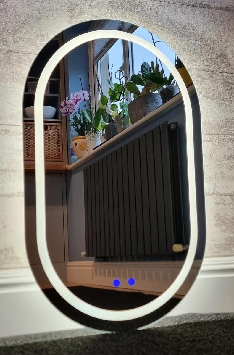 LED Bathroom Mirror 50x80cm - Image 2