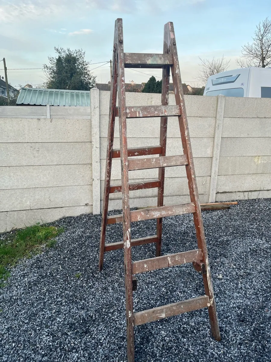 Timber step ladder - Image 1