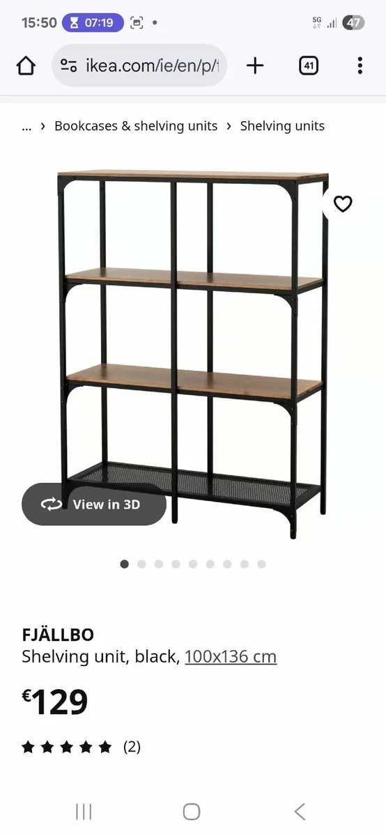 Ikea Fjallbo Shelving Unit - Image 3