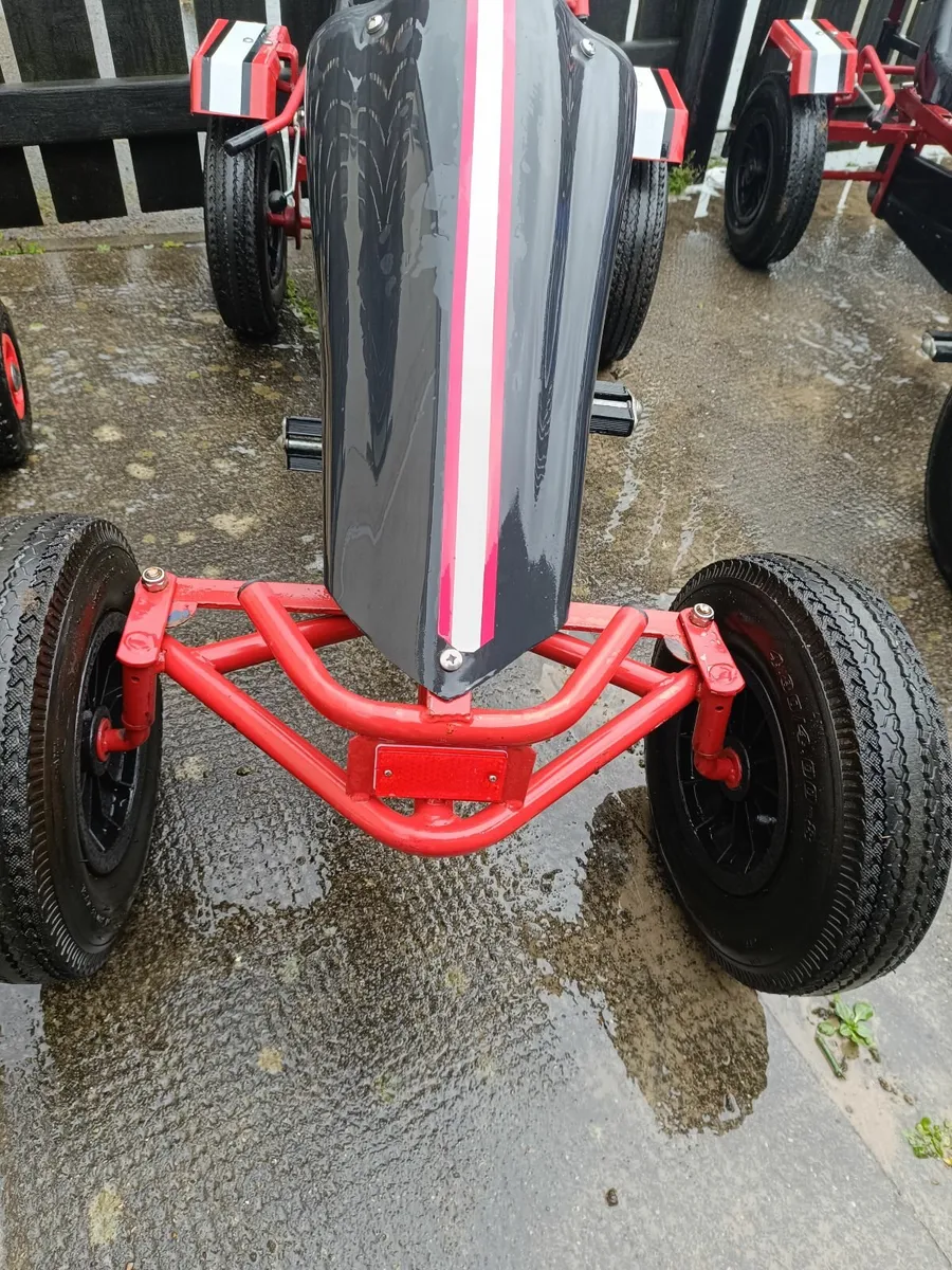 2 seater heavy duty Go Kart with trailer x 2 - Image 3