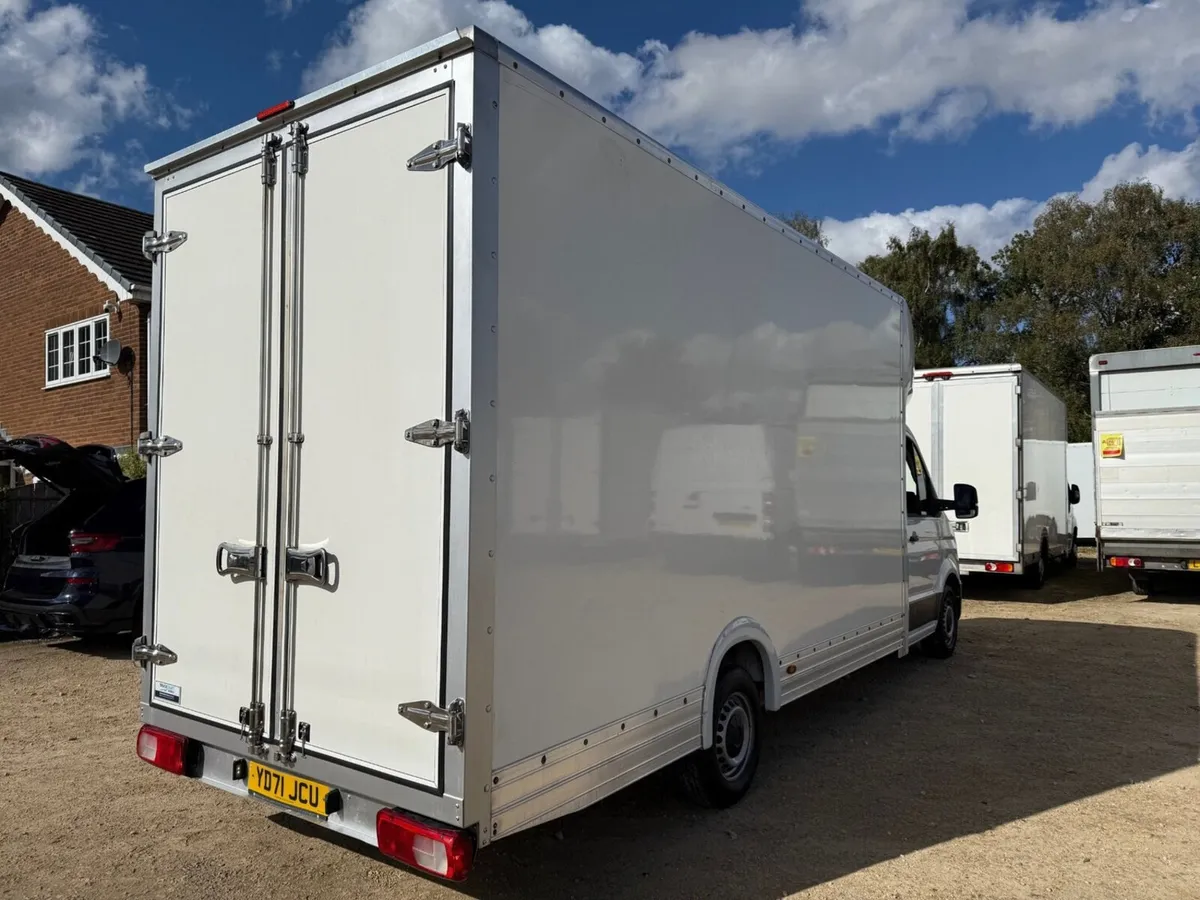 VOLKSWAGEN CRAFTER LWB XL LOW LOADER LUTON BOX VAN - Image 4